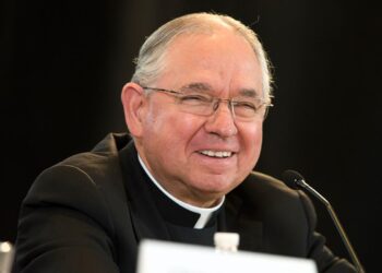 El presidente de la Conferencia de Obispos Católicos de Estados Unidos (USCCB), José H. Gómez. Foto de archivo.