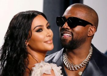 Kim Kardashian y Kanye West. Foto agencias.
