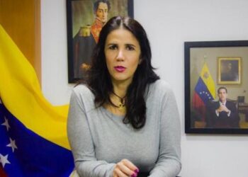 La embajadora de Venezuela ante la Unión Europea y el Reino de Bélgica, Mary Ponte. Foto de archivo.