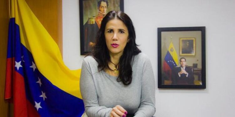 La embajadora de Venezuela ante la Unión Europea y el Reino de Bélgica, Mary Ponte. Foto de archivo.