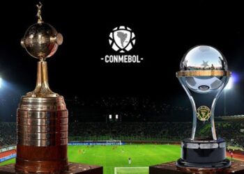 Las copas Libertadores y Sudamericana. Foto de archivo.