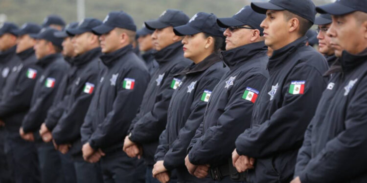 Policías México. Foto de archivo.