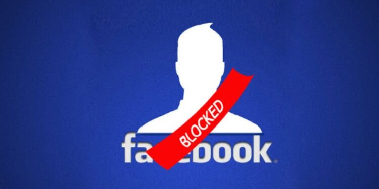Facebook, bloqueado. Foto referencial.