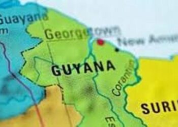 Guyana y Surinam. Foto de archivo.