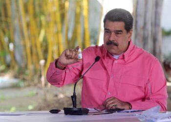Nicolás Maduro. Carvativir. Foto EFE.