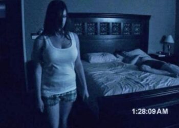 Paranormal Activity. Foto captura de video.