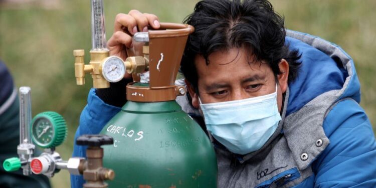Perú oxígeno. Foto BBC Mundo.