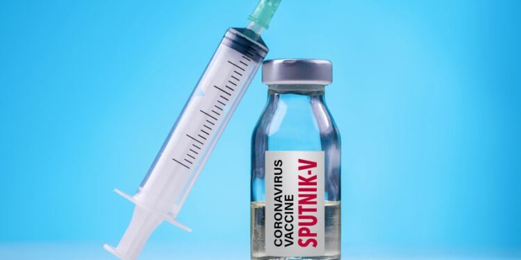 Vacuna rusa, coroanvirus. Foto referencial.