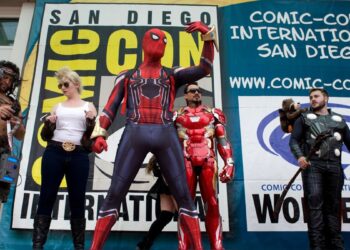 Comic-Con San Diego. Foto de archivo.