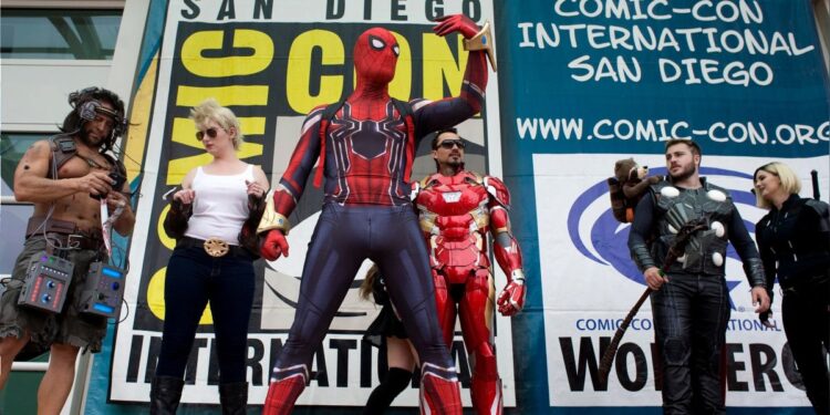 Comic-Con San Diego. Foto de archivo.