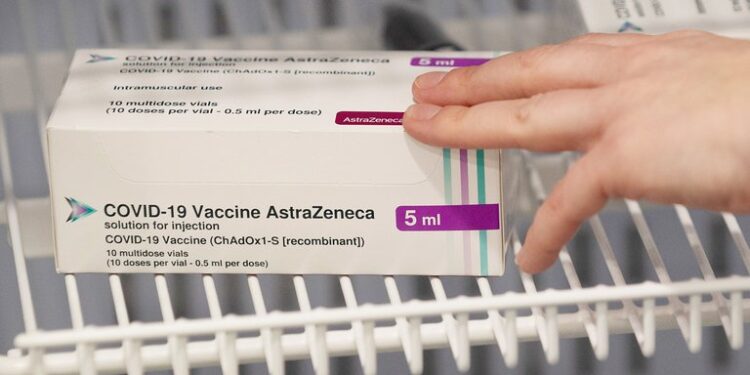 Vacuna AstraZeneca. Foto de archivo.