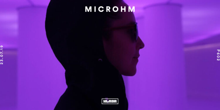 DJ Microhm. Foto de archivo.