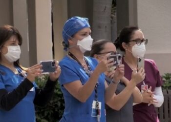 El hospital Jackson, Miami EEUU. Foto captura de video EFE.