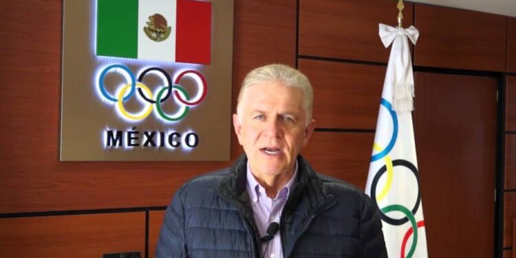 El presidente del Comité Olímpico Mexicano, Carlos Padilla. Foto de archivo.