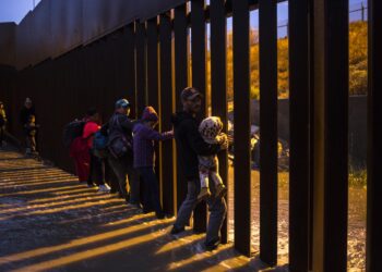Frontera EEUU, México. Foto agencia.