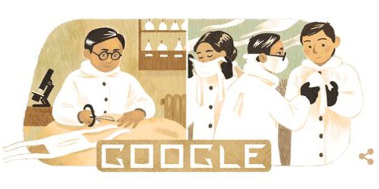 Google festeja el cumpleaños del padre de la medicina moderna en China. Foto Google