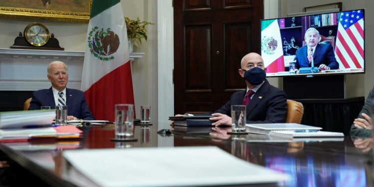 Joe Biden y Andrés López Obrador. Foto agencias.