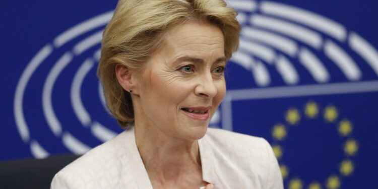 La presidenta de la Comisión Europea, Ursula von der Leyen. Foto agencias.