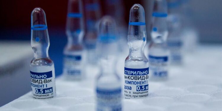 La vacuna rusa Sputnik V. Foto EFE.
