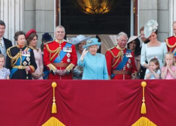 Monarquía Británica. Foto de archivo.