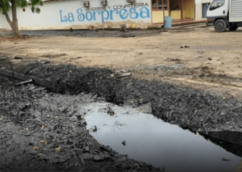 Municipio Cabimas. Zulia, derrame petrolero. Foto Noticiascol