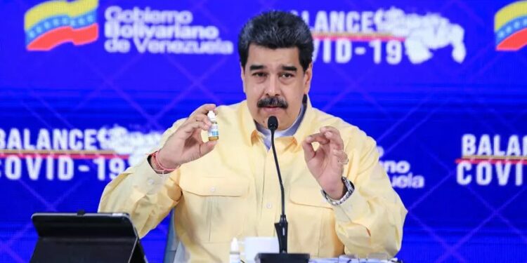 Nicolás Maduro. Carvativir. Foto agencias.