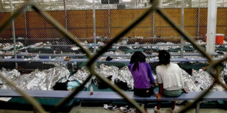 Niños migrantes, EEUU. Foto agencias.