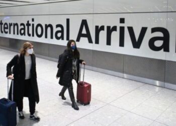 Reino Unido, aeropuerto, coronavirus. Foto agencias.