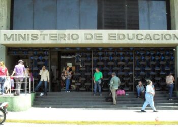 Sede del Ministerio de Educación de Venezuela. Foto de achivo.