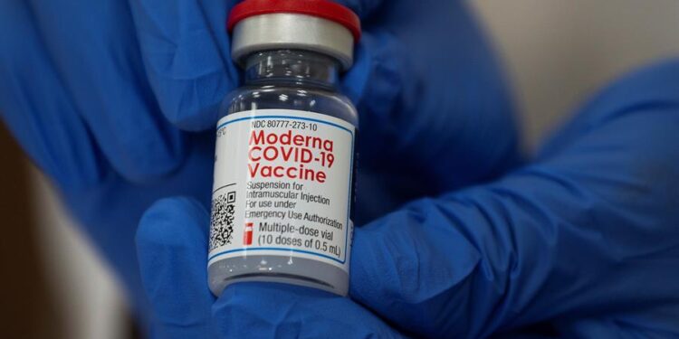 Vacuna Moderna coronavirus. Foto EFE.