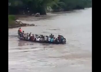 Venezolanos desplazados, conflicto armado Apure. Foto captura de video.