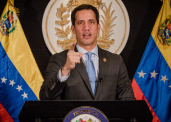 Pdte. (E) de Venezuela Juan Guaidó. Foto de archivo.