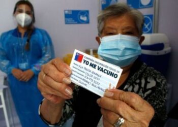 Chile, vacunación coronavirus. Foto BBC.