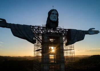 Cristo Protector Brasil. Foto Diaro de Los Andes.