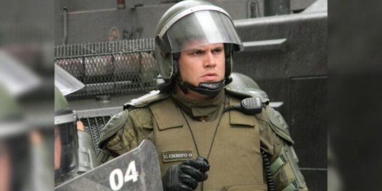 El exteniente coronel de Carabineros -policía militarizada chilena-, Claudio Crespo. Foto de archivo.