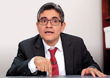 El fiscal peruano José Domingo Pérez. Foto de archivo.
