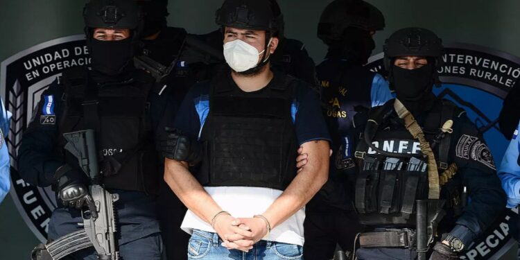 El hondureño Martín Adolfo Díaz, a quien Estados Unidos ha pedido por narcotráfico. Foto agencias.