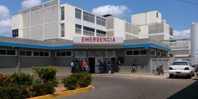 El hospital de El Tigre, Anzoátegui. Foto de archivo.