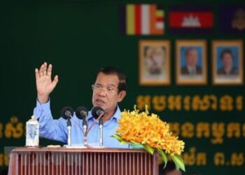 El primer ministro de Camboya, Hun Sen. Foto de archivo.