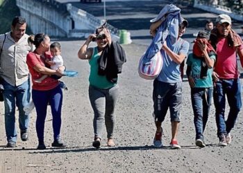 Migrantes. Foto de archivo.