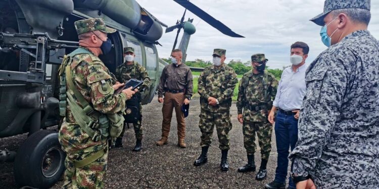 Ministro de Defensa de Colombia Diego Molano Aponte. Foto @Diego_Molano