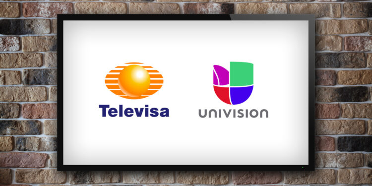 Televisa y Univision. Foto de archivo.