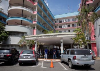 Vzla Coronavirus. Hospital Universitario de Caracas. Foto EFE.