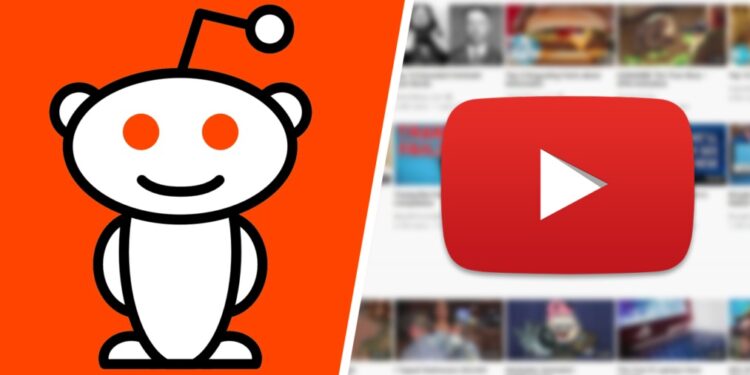 YouTube y Reddit. Foto de archivo.