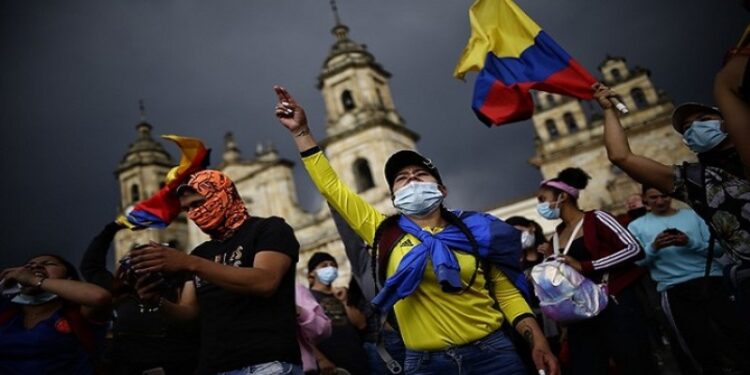 Colombia, protestas. Foto Agencias.
