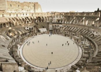 El Coliseo Romano. Foto de archivo.