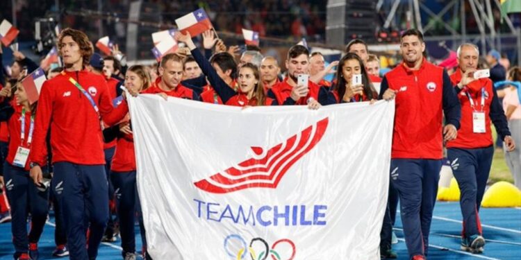 Equipo olímpico Chile para Tokio. Foto agencias.