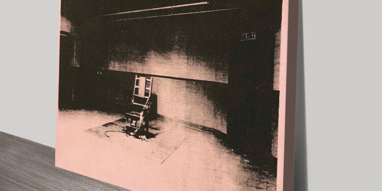 Little Electric Chair, Andy Warhol.