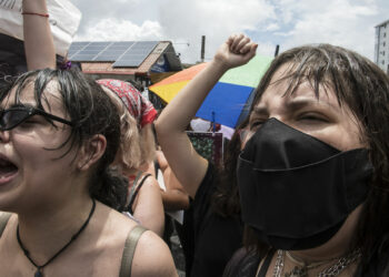 Protesta contra la violencia, mujeres Costa Rica. Foto de archivo.