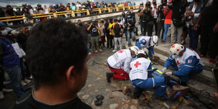 Protestas Colombia, Cali, fallecidos. Foto agencias.